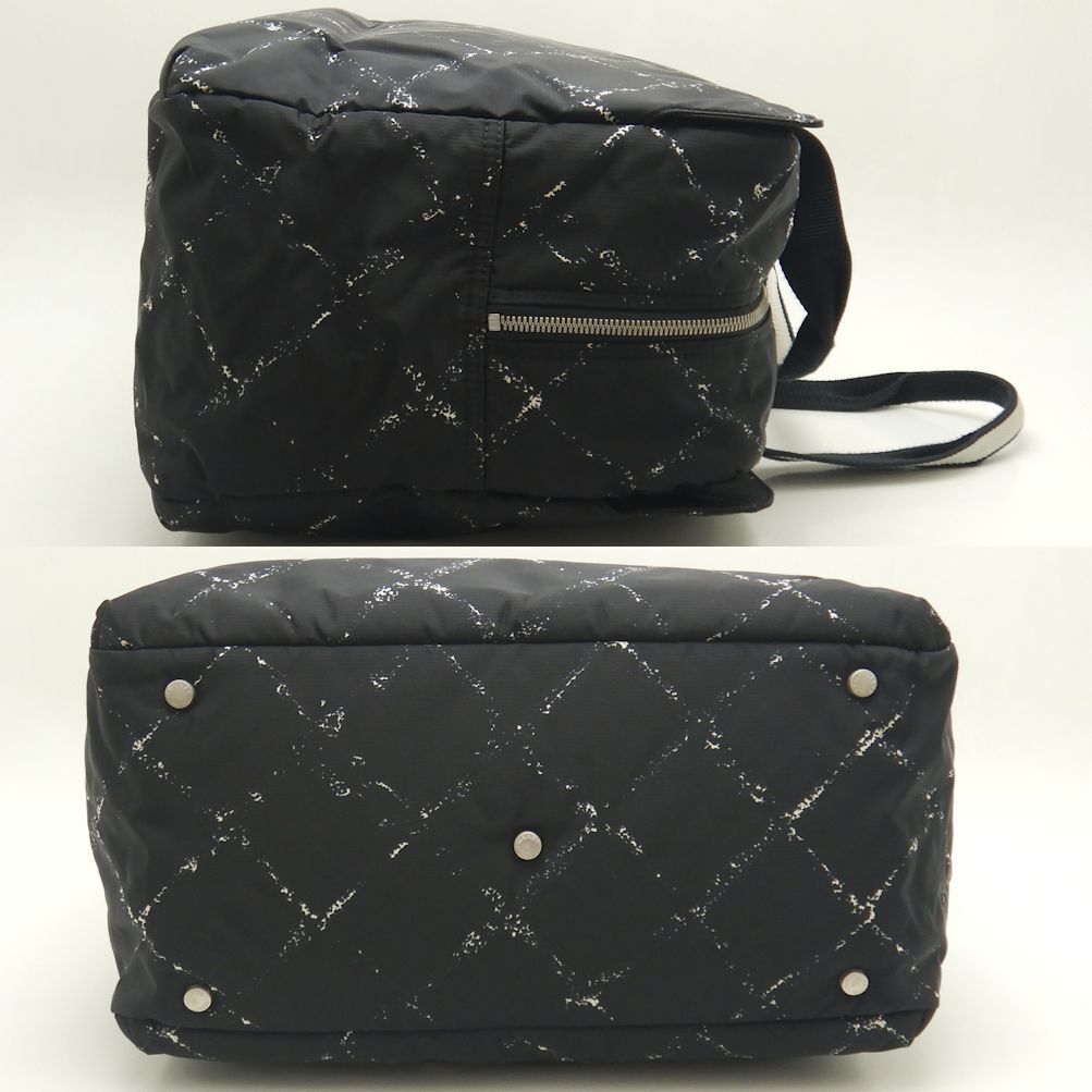 Chanel Boston Bag Travel Line Nylon