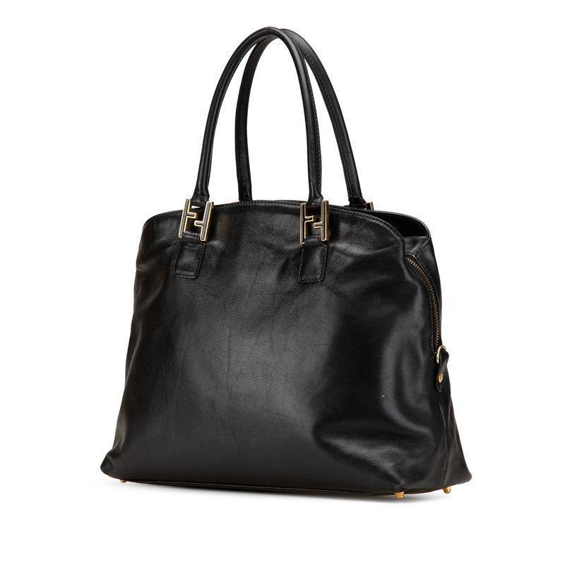 Fendi 7VA390 Wool Leather Tote Bag