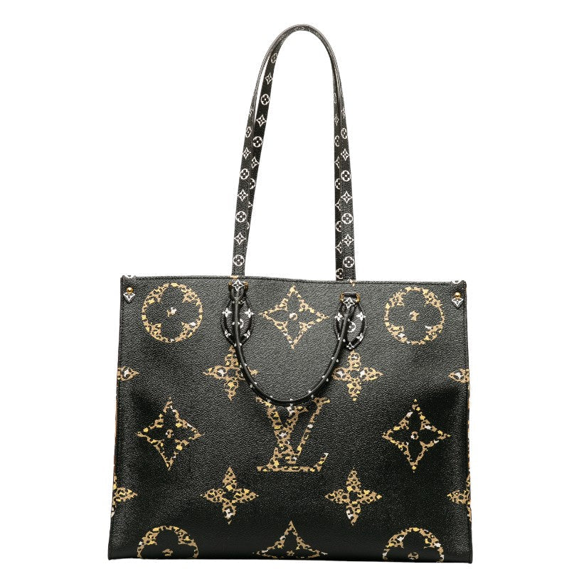 Louis Vuitton Monograms Jungle M44674 Tortoise Bag PVC Noir Caramel