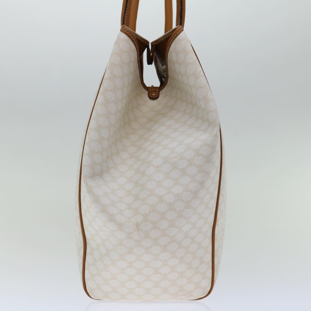 Luxury CELINE Macadam Canvas Tote Bag PVC Whe 13537