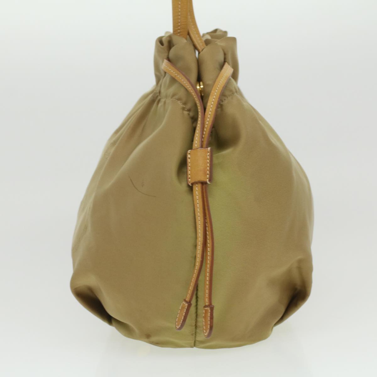 Prada Shoulder Bag Nylon Khaki