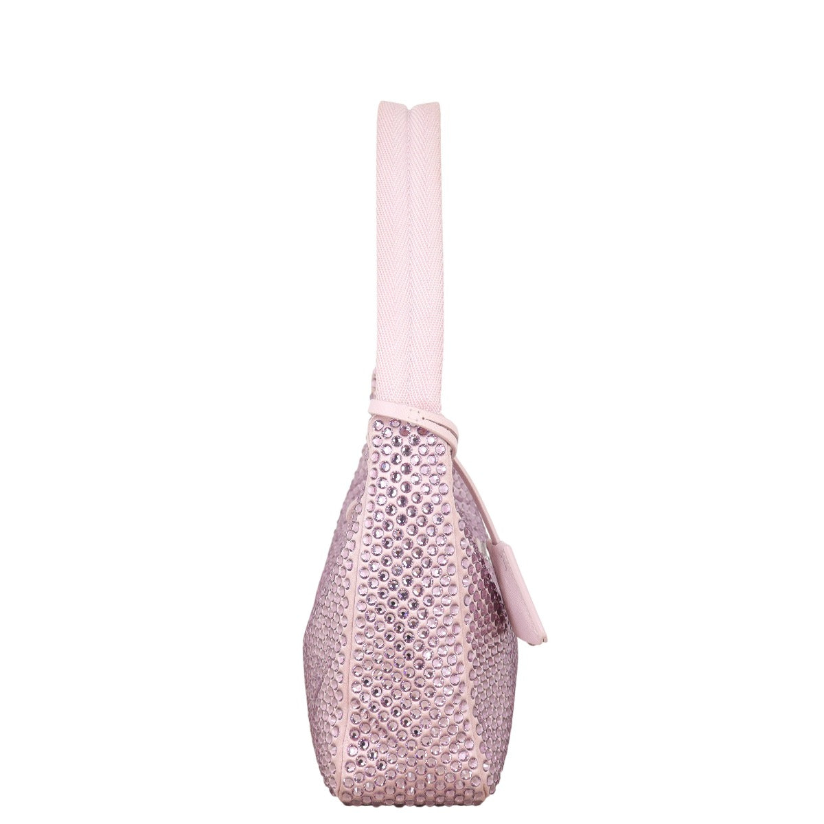 Prada Re-Edition 2000 Satin Crystal Mini Bag