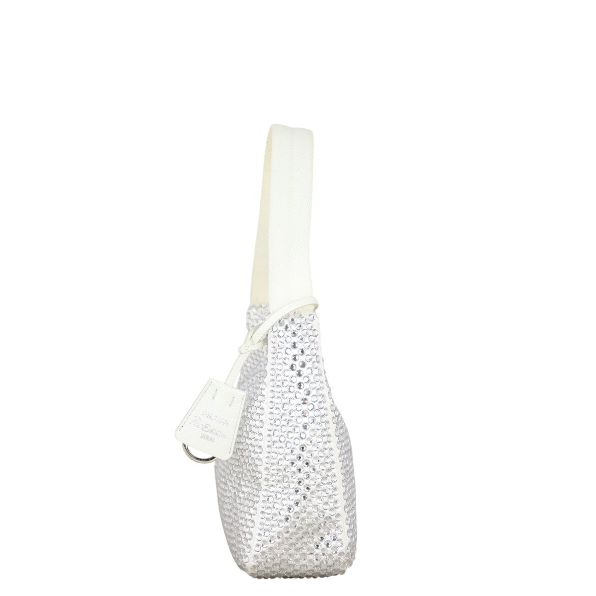 Prada Re-Edition 2000 Satin Crystal Mini Bag