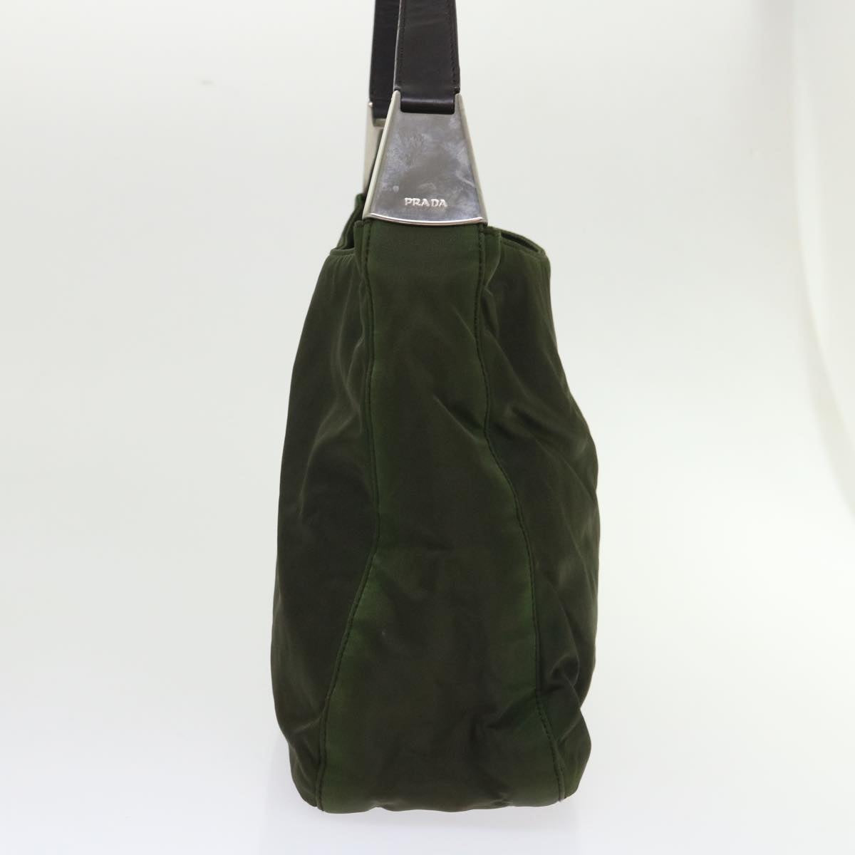 Prada Shoulder Bag Nylon Green
