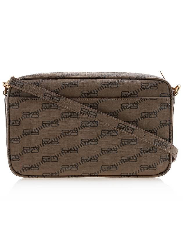 Luxury Balenciaga Trending 2026 Monogram Logo Camera Cross Bag Beige