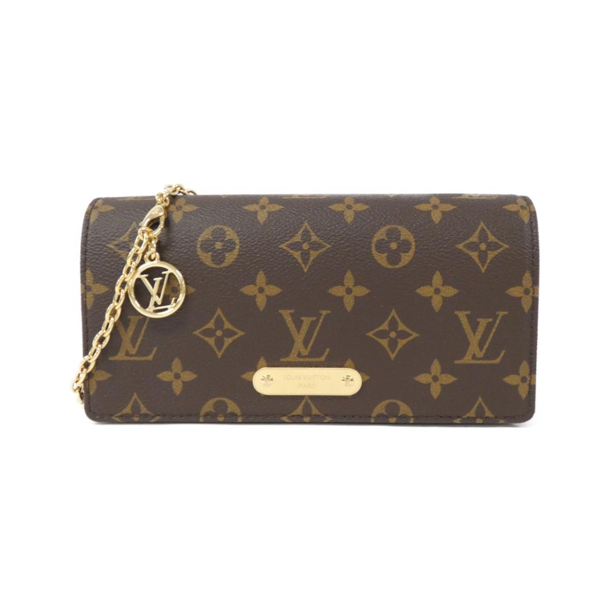 Louis Vuitton Monogram Wallet on Chain Lilly M82509 Bag