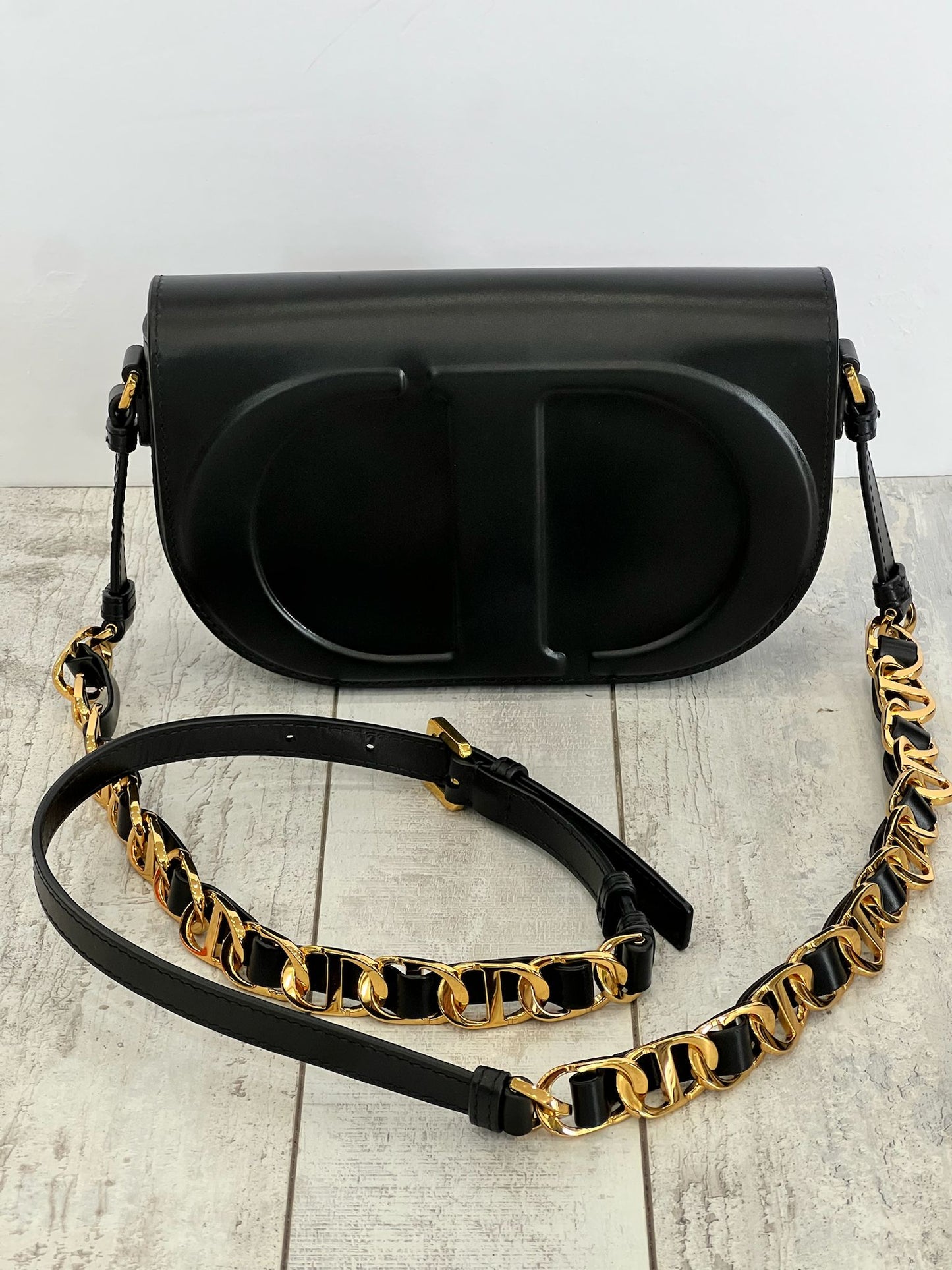 DIOR C'EST DIOR LEATHER CROSSBODY BAG