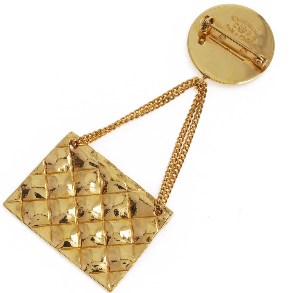 Chanel Chanel Coco Brooch Matrasse Bag Motif G Manufactured in France in 1988 about 18.3g COCO Mark