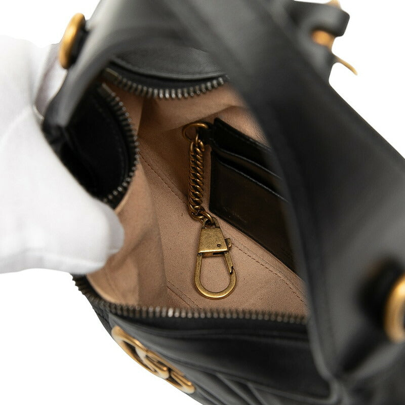 Gucci GG Marmont Leather 2way Shoulder Bag
