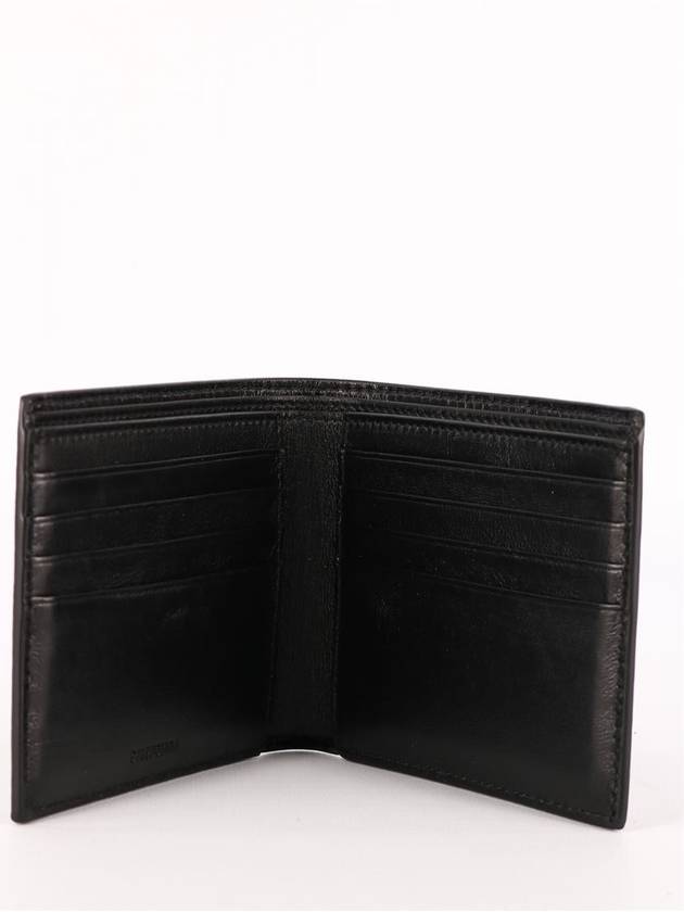 Luxury Balenciaga Trending 2025 Cash Square Folded Wallet Black