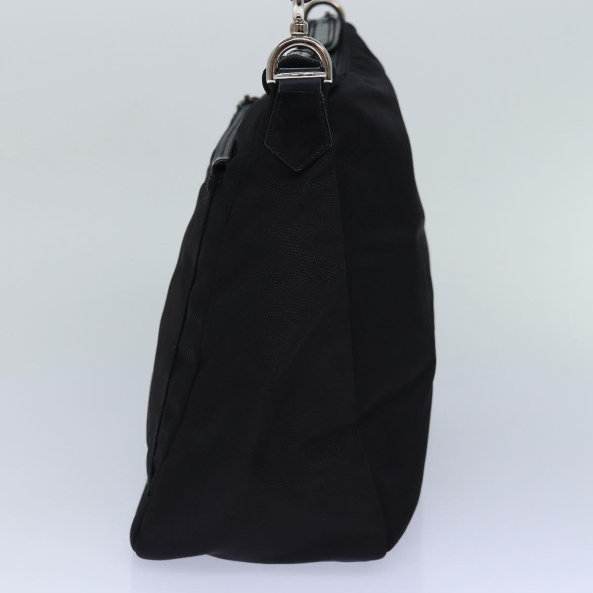 Gucci Nylon Leather Handbag