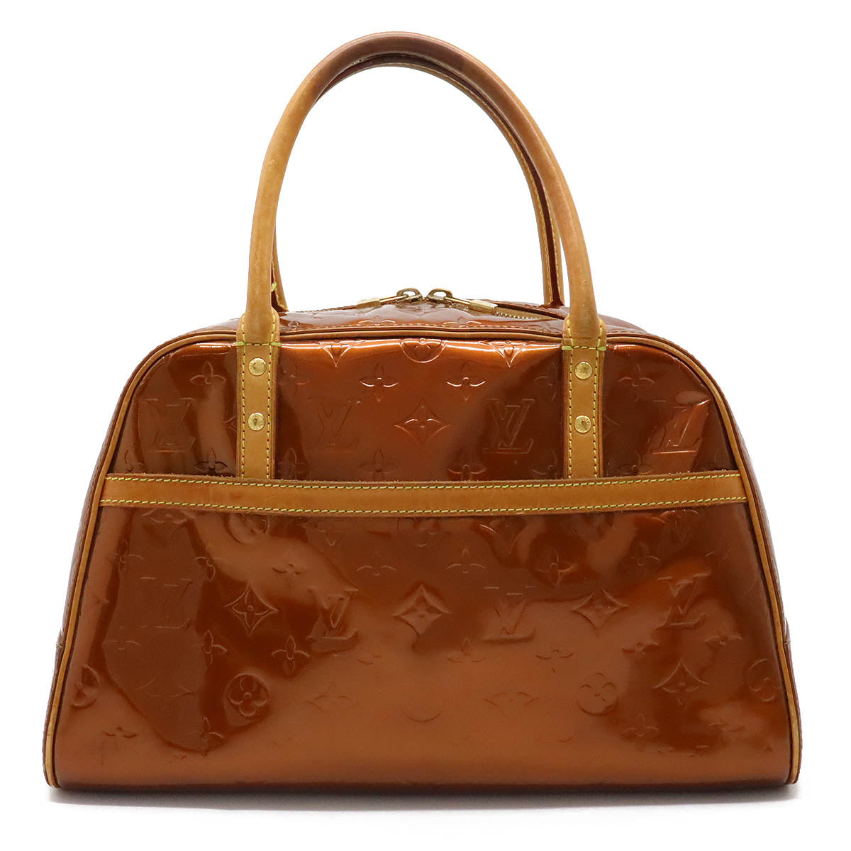 Louis Vuitton Monogram Verney Thompson Square Handbag Louis Vuitton M91103 Enamelcarf Bronze M91103