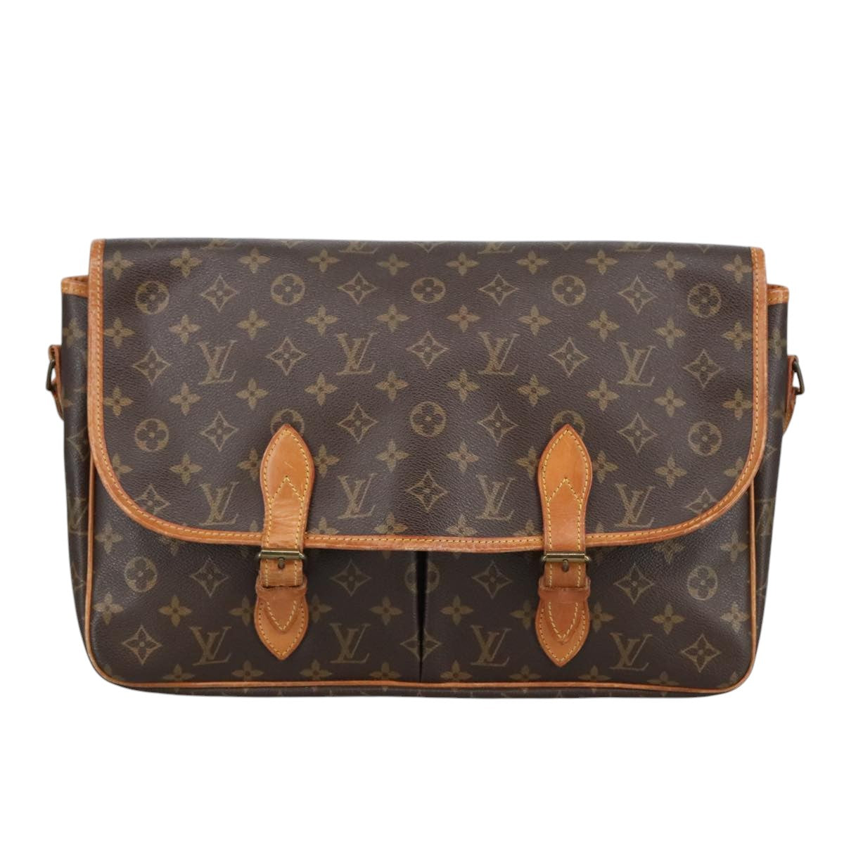 Louis Vuitton Gibecière Canvas Shoulder Bag