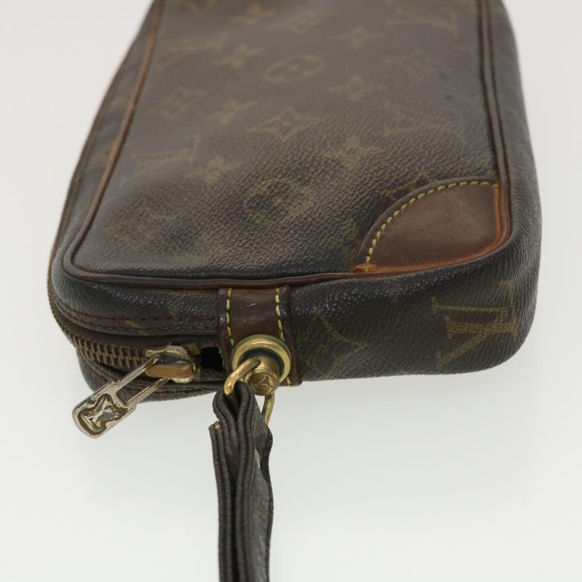 LOUIS VUITTON Monogram Marly Dragonne PM Clutch Bag M51827 LV fm2190