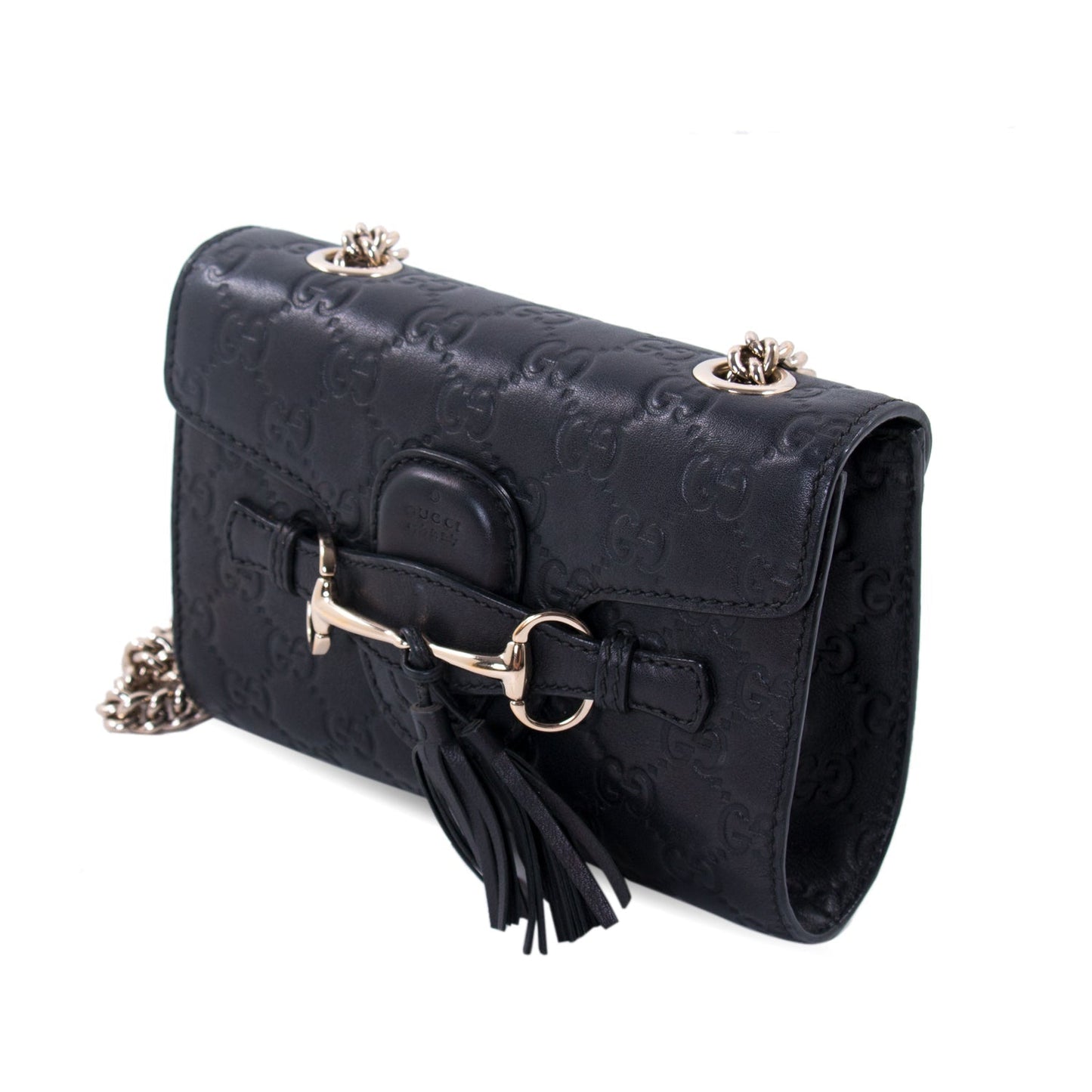 Gucci Leather Chain Shoulder Bag Style 13