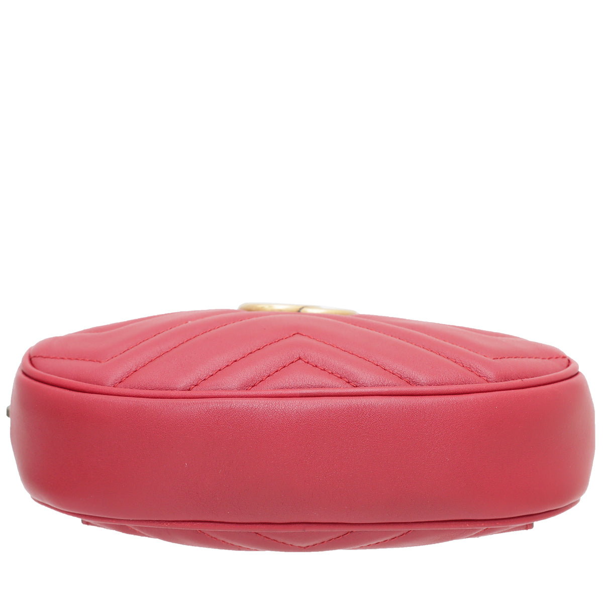 Gucci Red GG Marmont Belt Bag