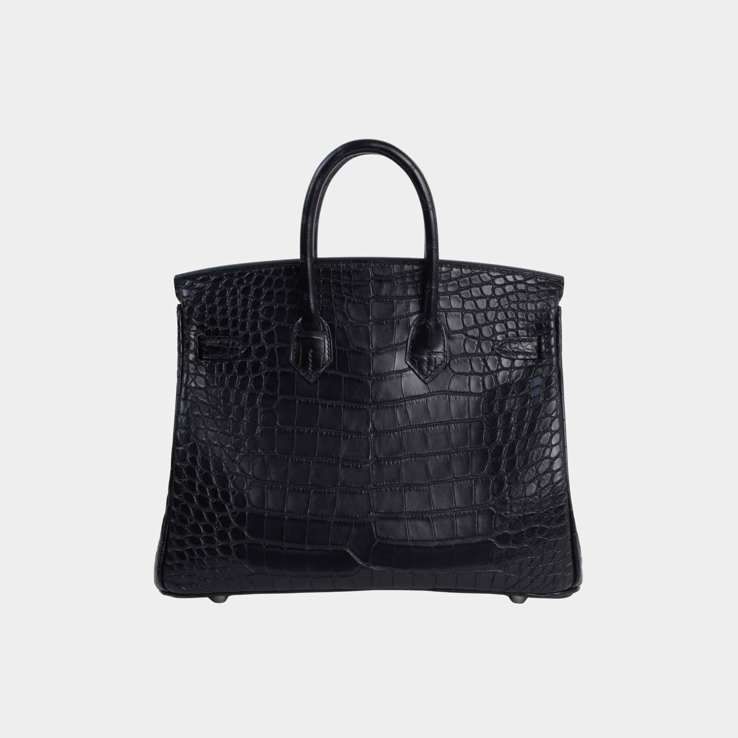 Birkin 25 Matte Alligator Black PHW