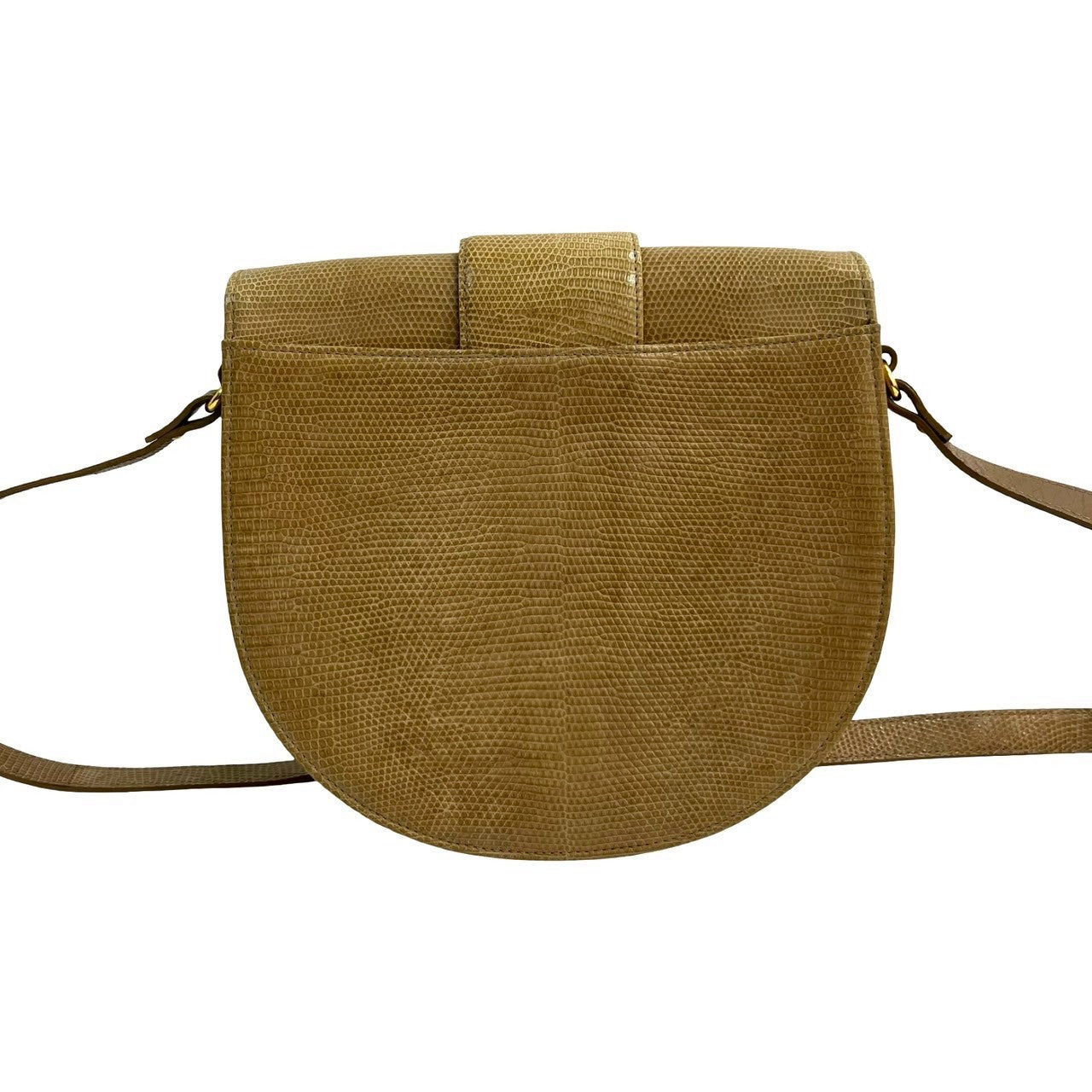 Saint Laurent Lizard Mini Shoulder Bag