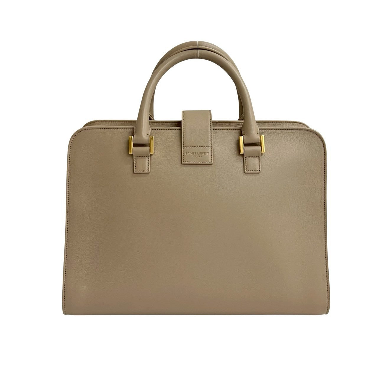 Saint Laurent Paris Baby Cabas Leather 2way Handbag