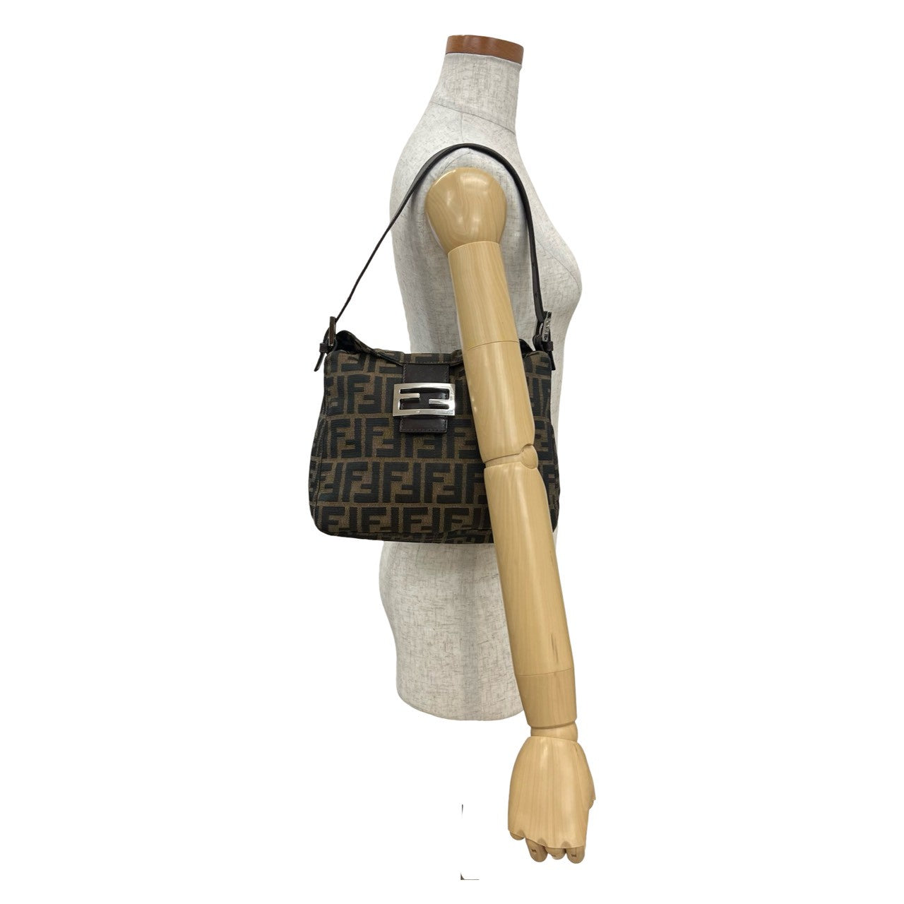 Fendi Mamma Baguette Small Lamb Bag