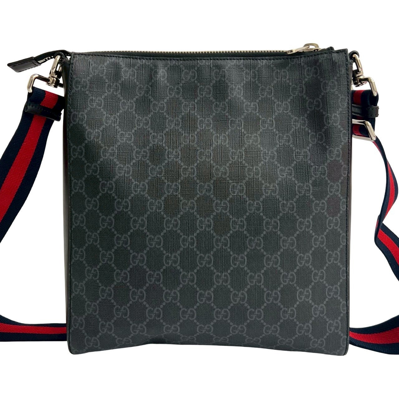 Gucci GG Supreme Leather Shoulder Bag