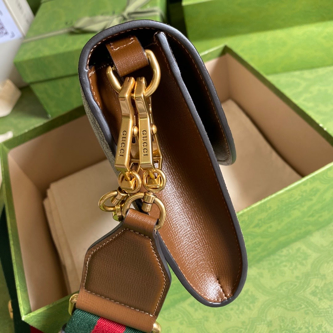 Gucci Horsebit Leather Chain Shoulder Bag Style 4