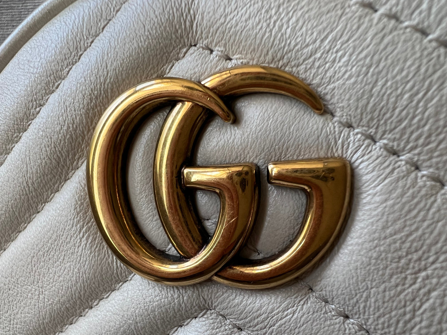 Gucci Quilted Chain Shoulder Bag