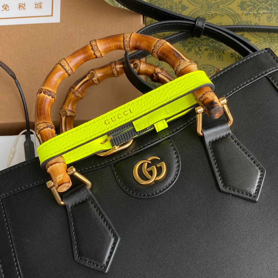 Gucci Monogram Leather Tote
