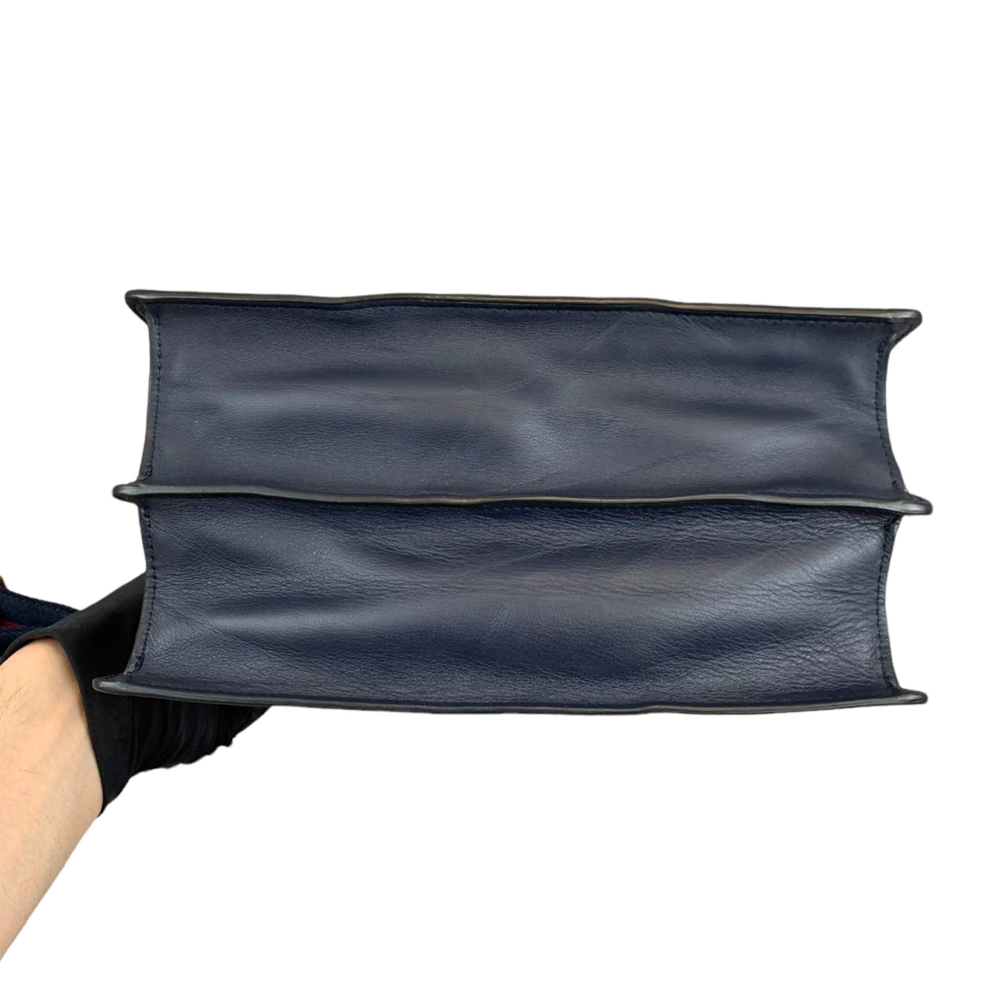 Gucci Leather Top Handle Shoulder Bag