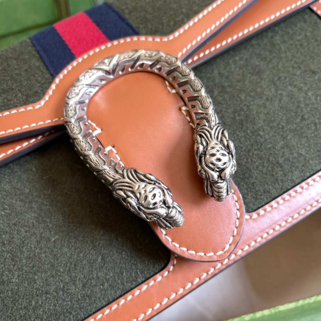Gucci Dionysus Leather Chain Shoulder Bag Style 18