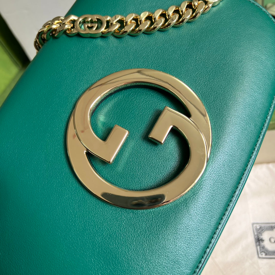Gucci Blondie Leather Chain Shoulder Bag Style 6