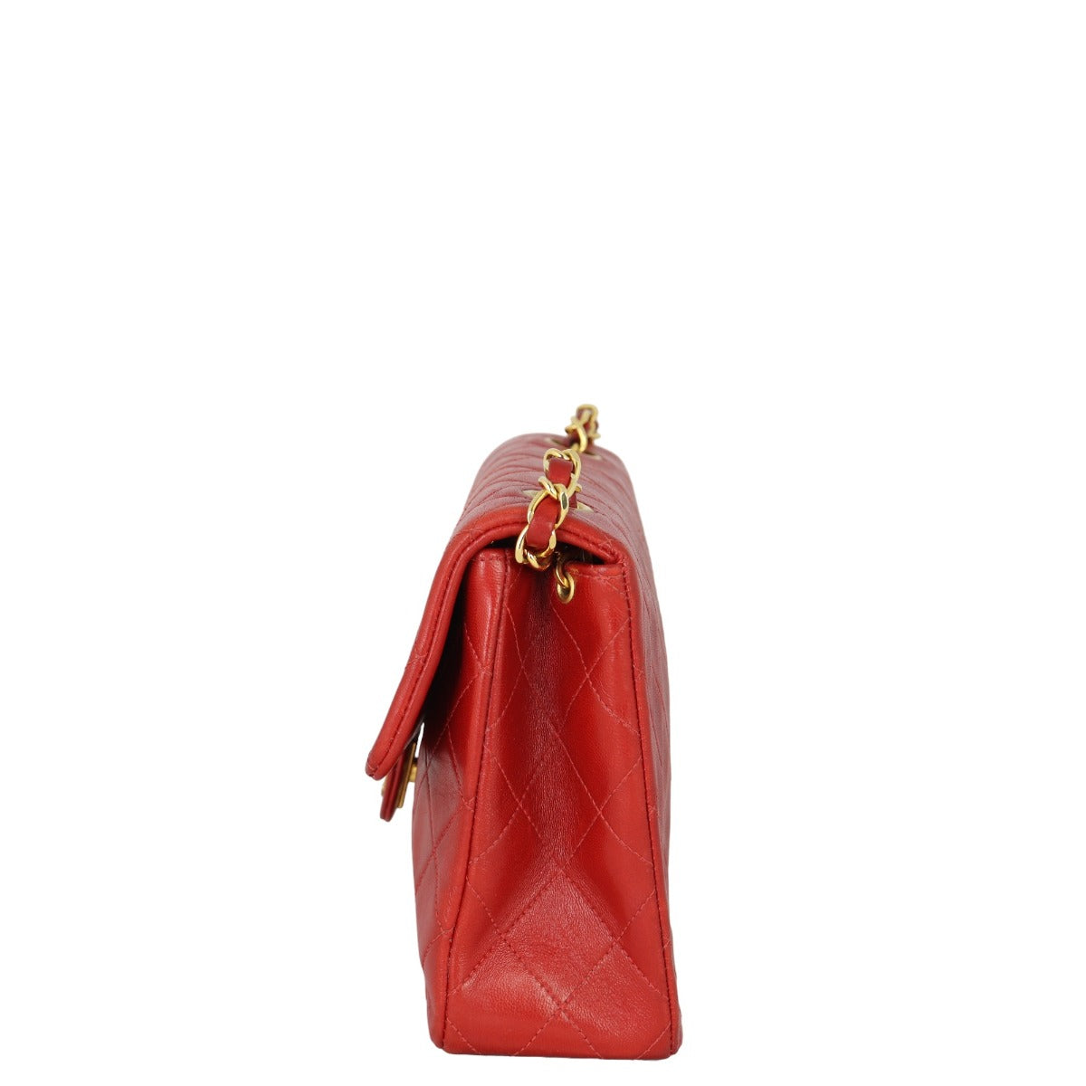 Chanel CC Flap Bag | Red