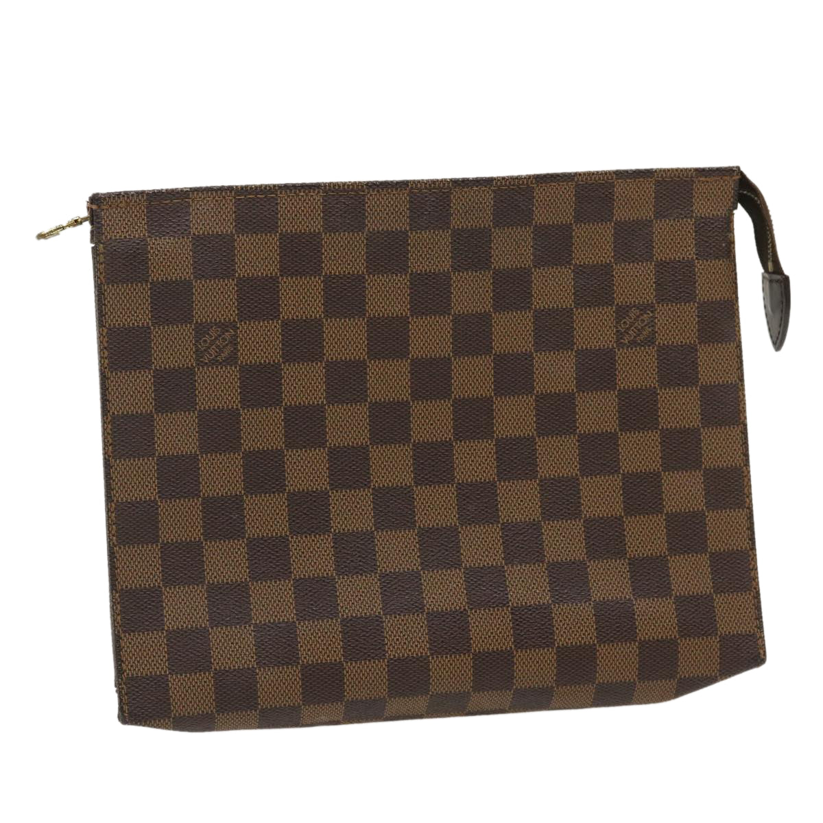LOUIS VUITTON Damier Ebene Poche Toilette 26 Pouch N47543 LV ai636