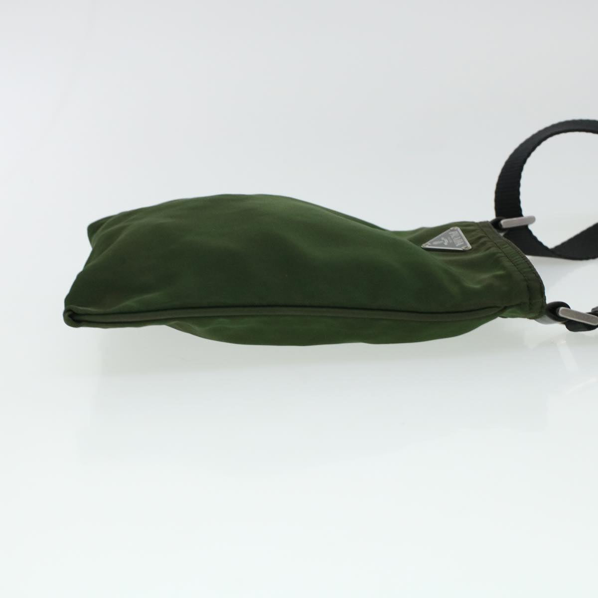 Prada Shoulder Bag Nylon Khaki