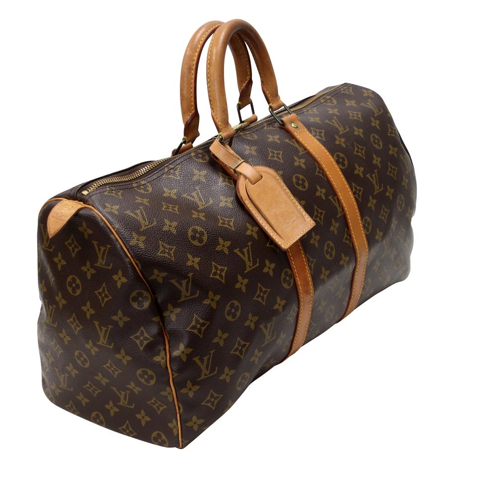 Louis Vuitton Keepall 45 Monogram Canvas Travel Bag LV-0829N-0003