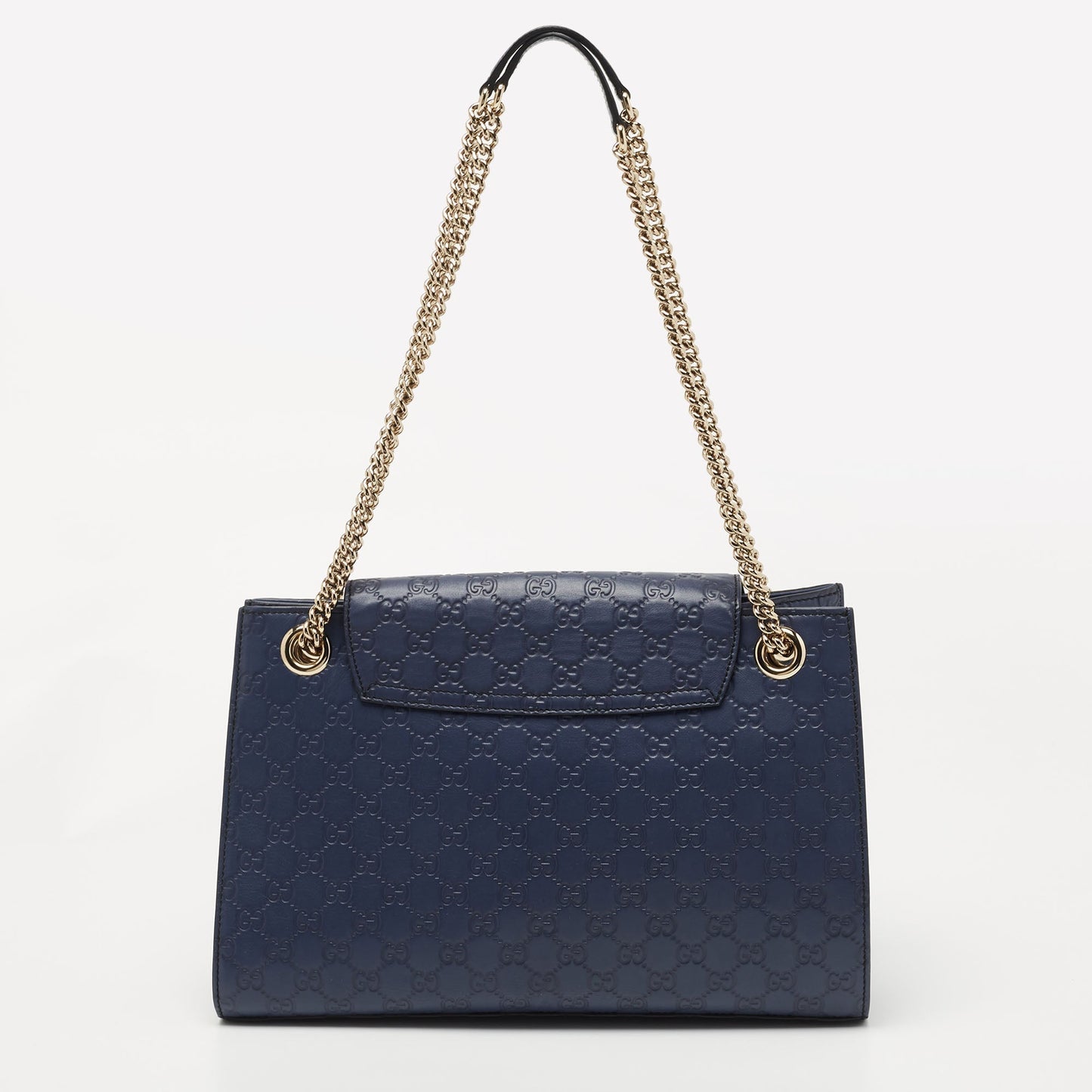 Gucci Lou Chain Leather Shoulder Bag