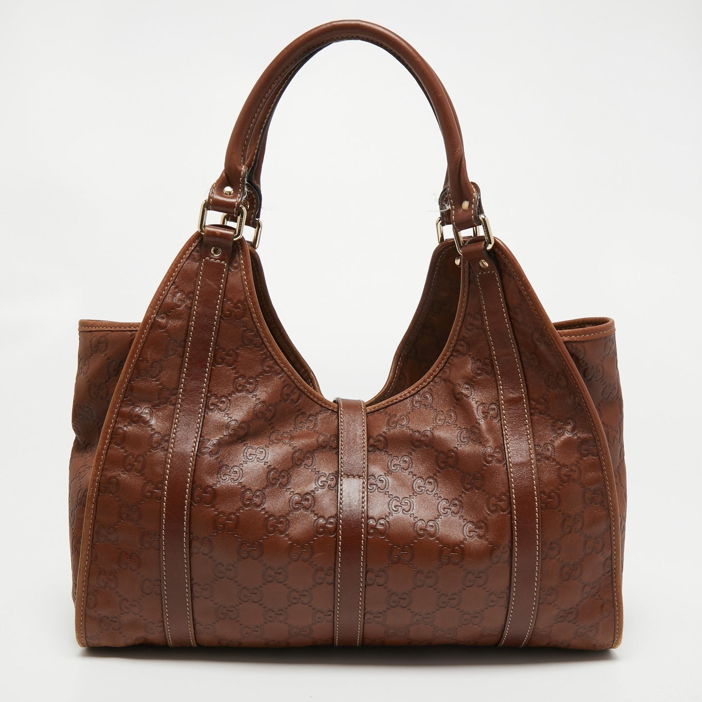 Gucci Lou Leather Shoulder Bag