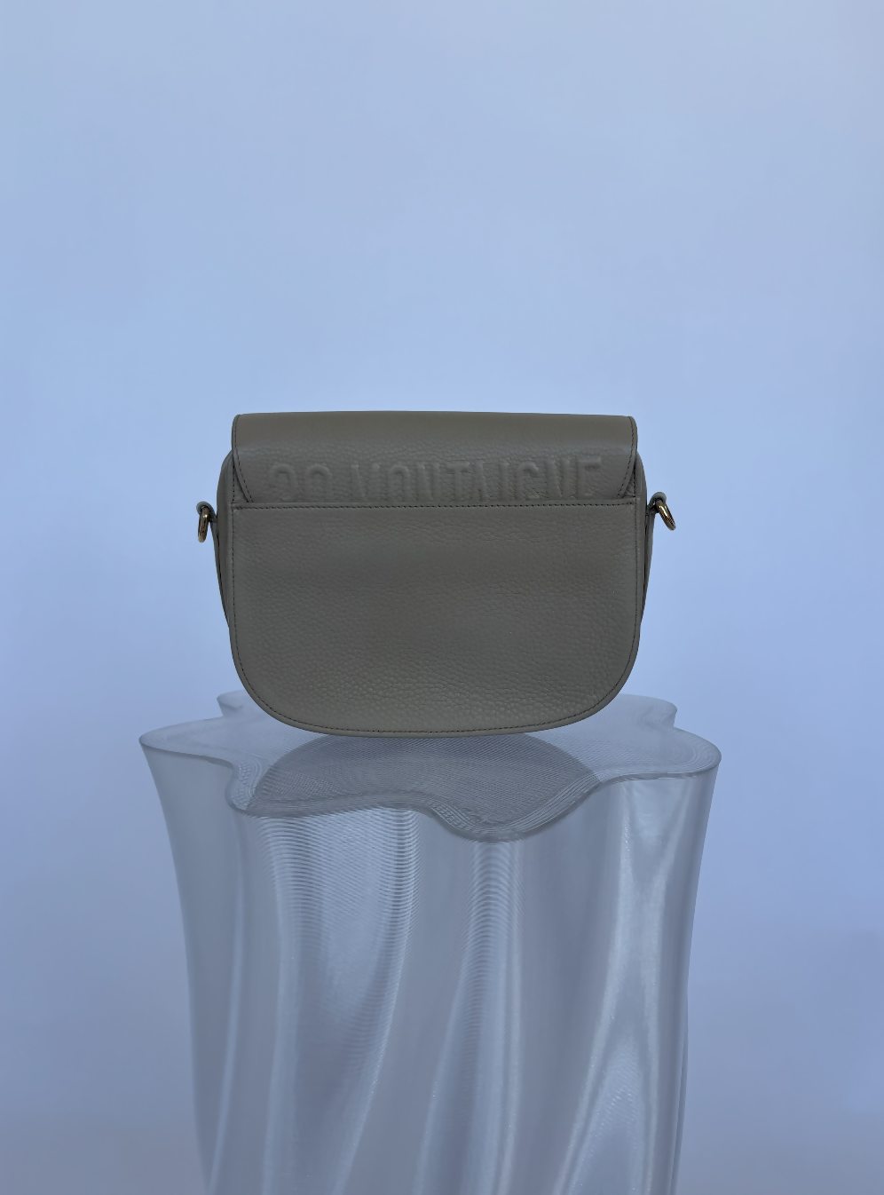 Dior Beige Leather Medium Bobby Shoulder Bag - Full Set