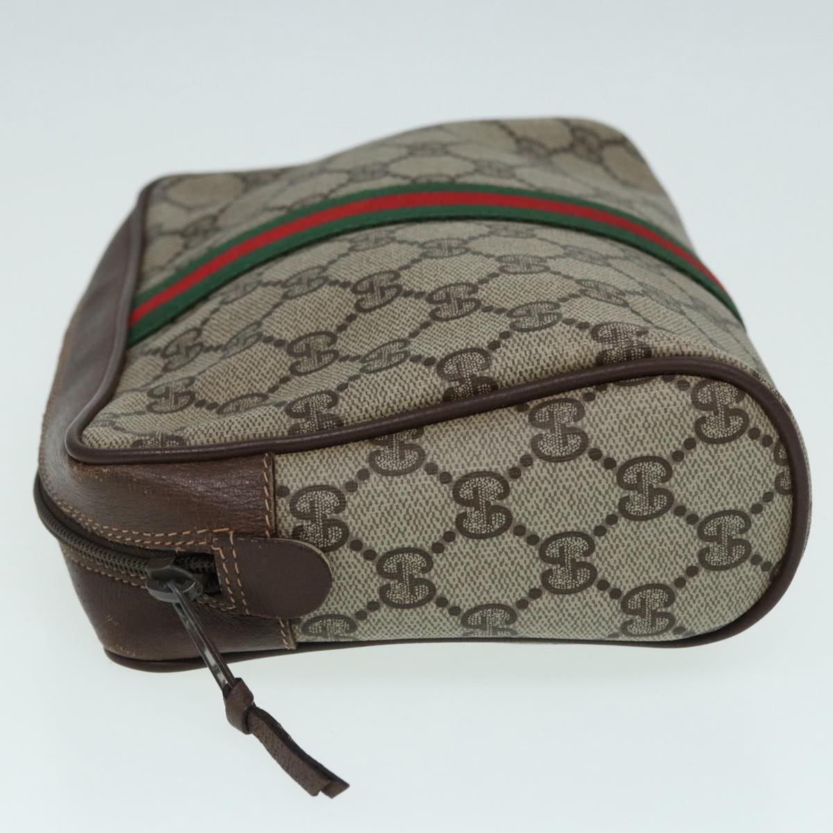 Gucci Leather Canvas Clutch
