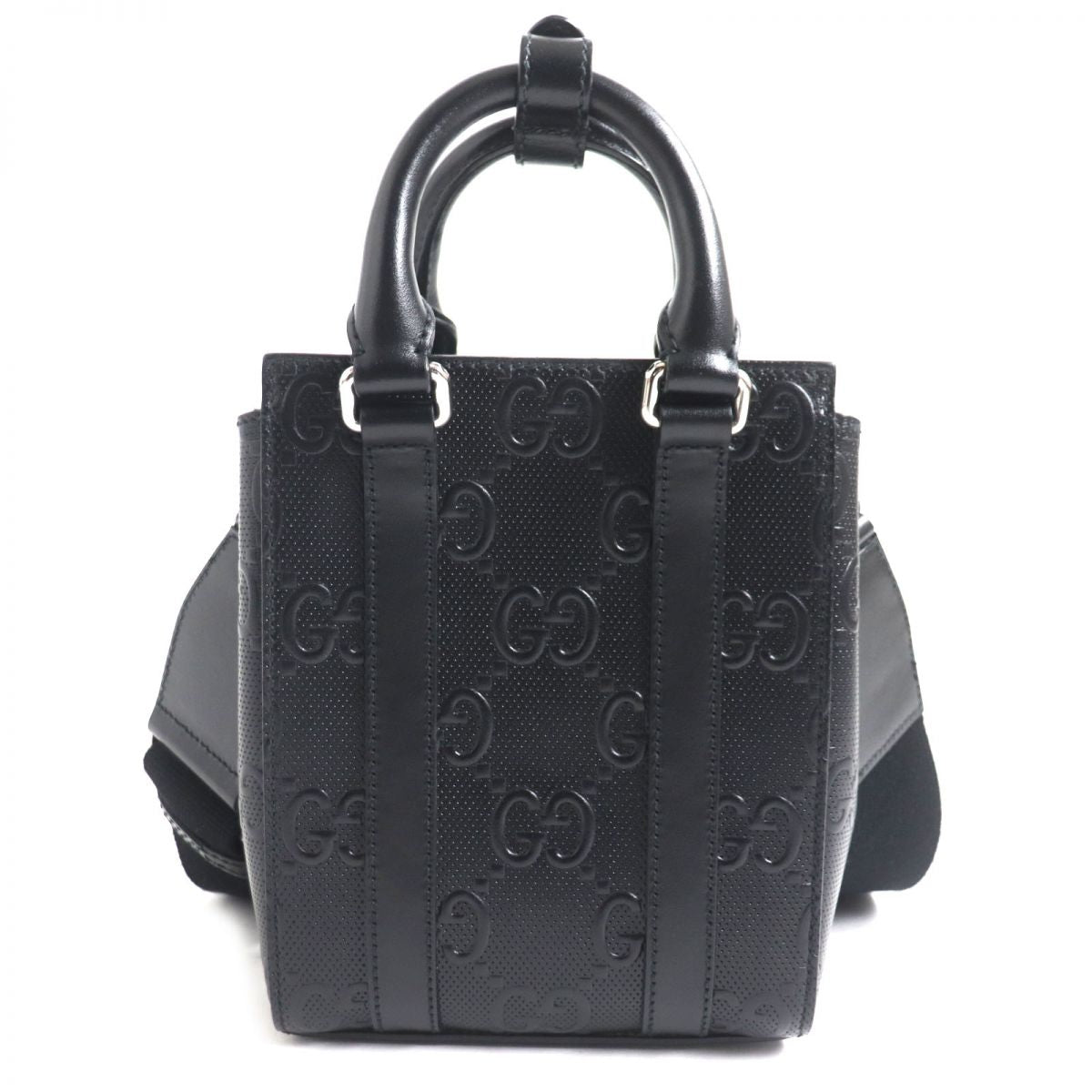 GUCCI Shoulder Bag Main: Leather black mens