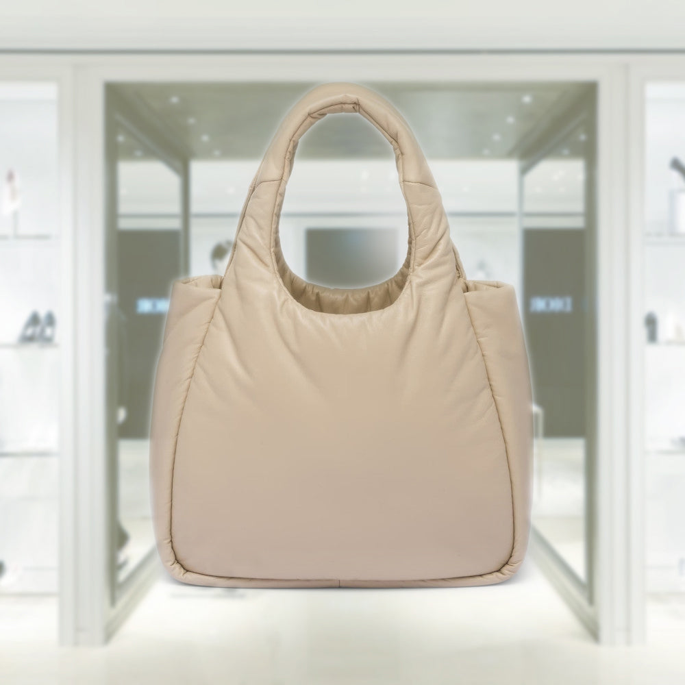 Medium padded Prada Soft nappa leather bag