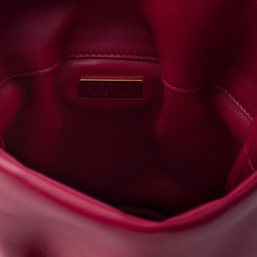 Prada Petit Sac mini nappa leather bucket bag