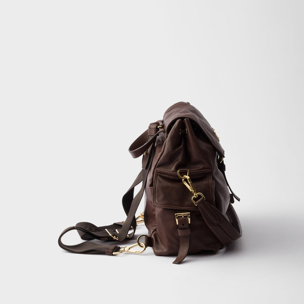 Prada Explore medium nappa leather backpack