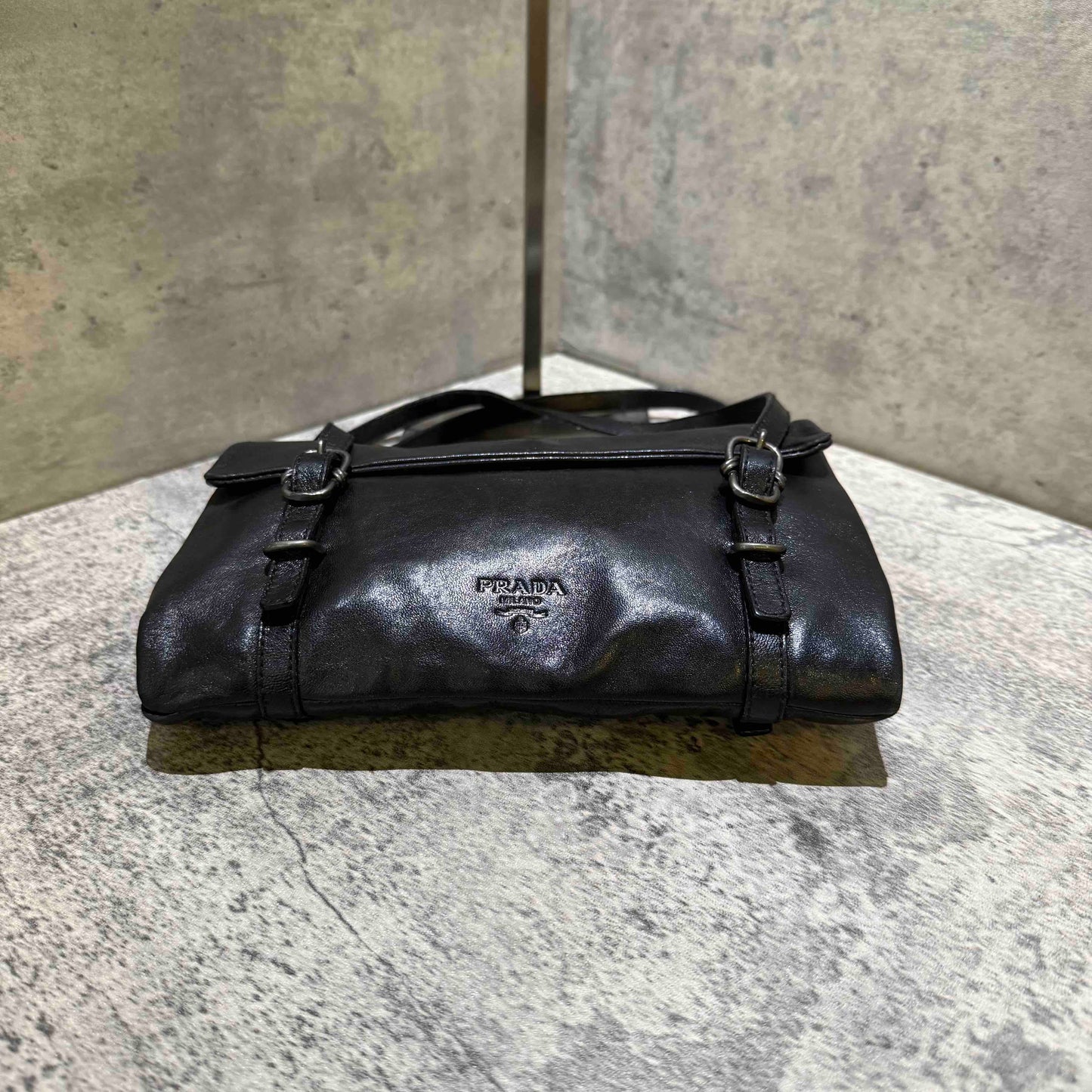 ? Prada full leather cutie bag