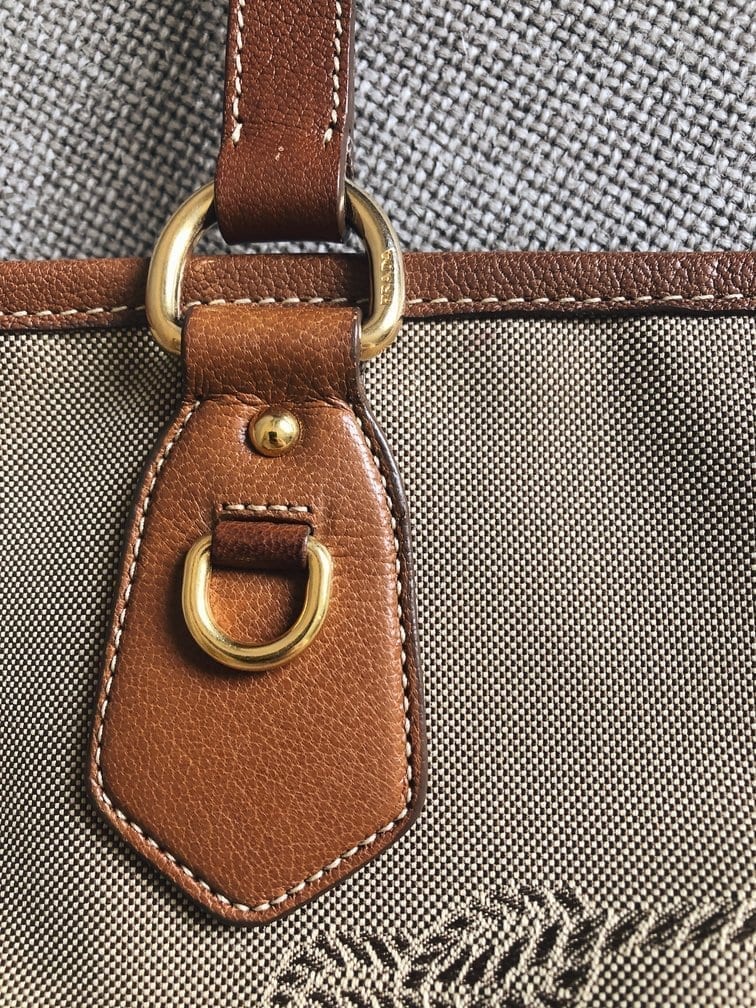 Prada Canvas Tote