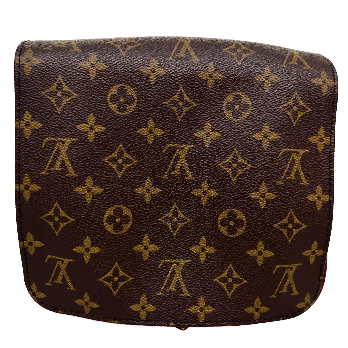 LOUIS VUITTON Monogram Cartouchiere MM Shoulder Bag M51253 LV Auth rz076