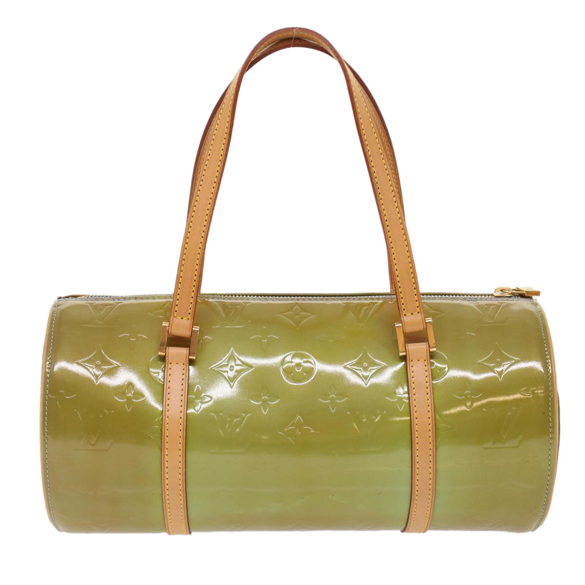 LOUIS VUITTON Monogram Vernis Bedford Hand Bag Baby Blue M91007 LV th3831