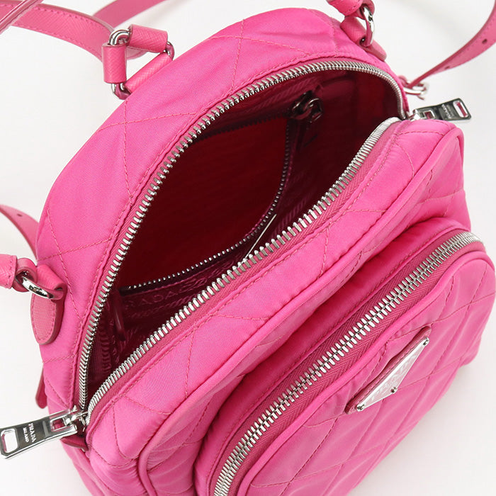 PRADA 1BZ066 2AS3 F0029 Backpack Backpack Nylon pink Women