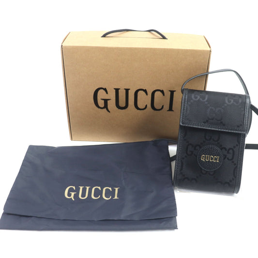 GUCCI Shoulder Bag 625599 Main: Nylon, Main: Leather black Off the Grid Mini mens