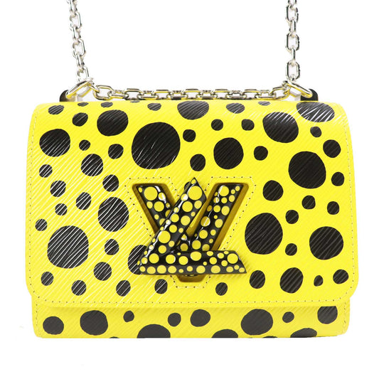 LOUIS VUITTON Shoulder Bag Epi Yellow black Epi Twist PM Women